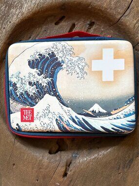 Met Museum of Art x Band-Aid The Great Wave Kanagawa collab EMPTY first-aid kit